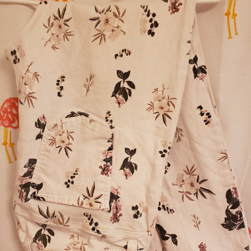 Floral lucky brand pant
